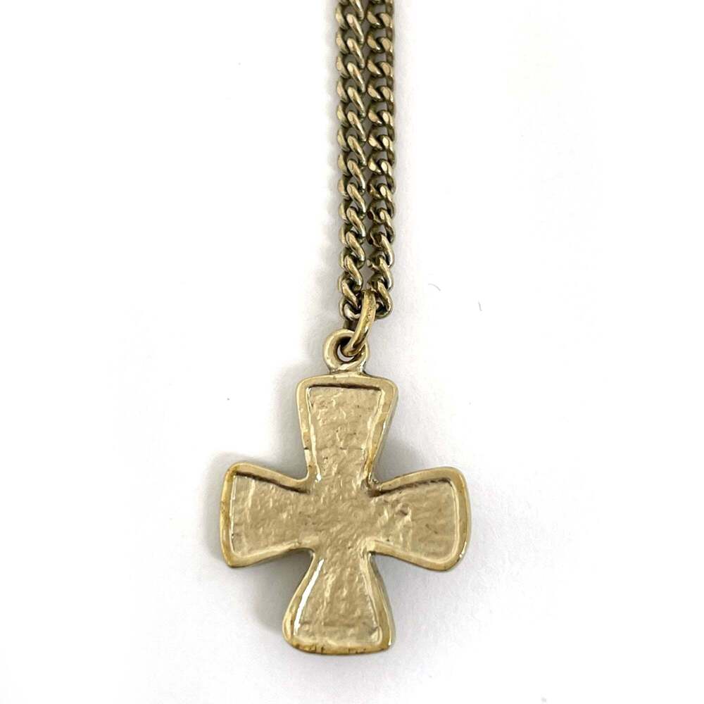 CHANEL Gold Logo Necklace - Picture 2 of 7